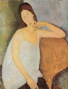 Portrait of Jeanne Hebuterne Amedeo Modigliani